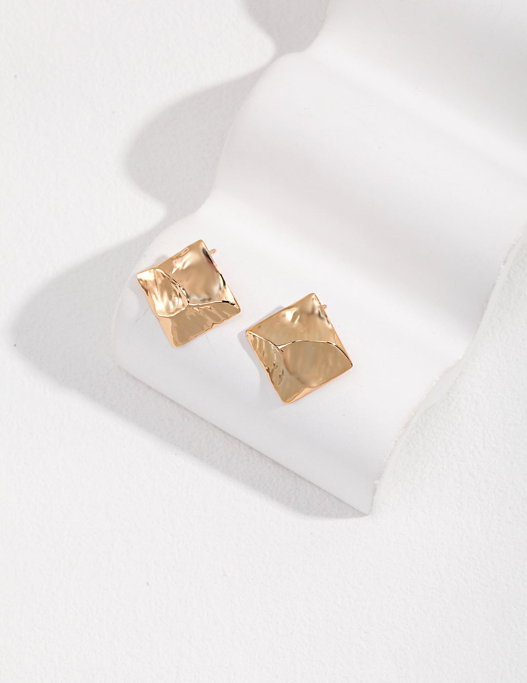 Golden Glow Sterling Silver Earrings